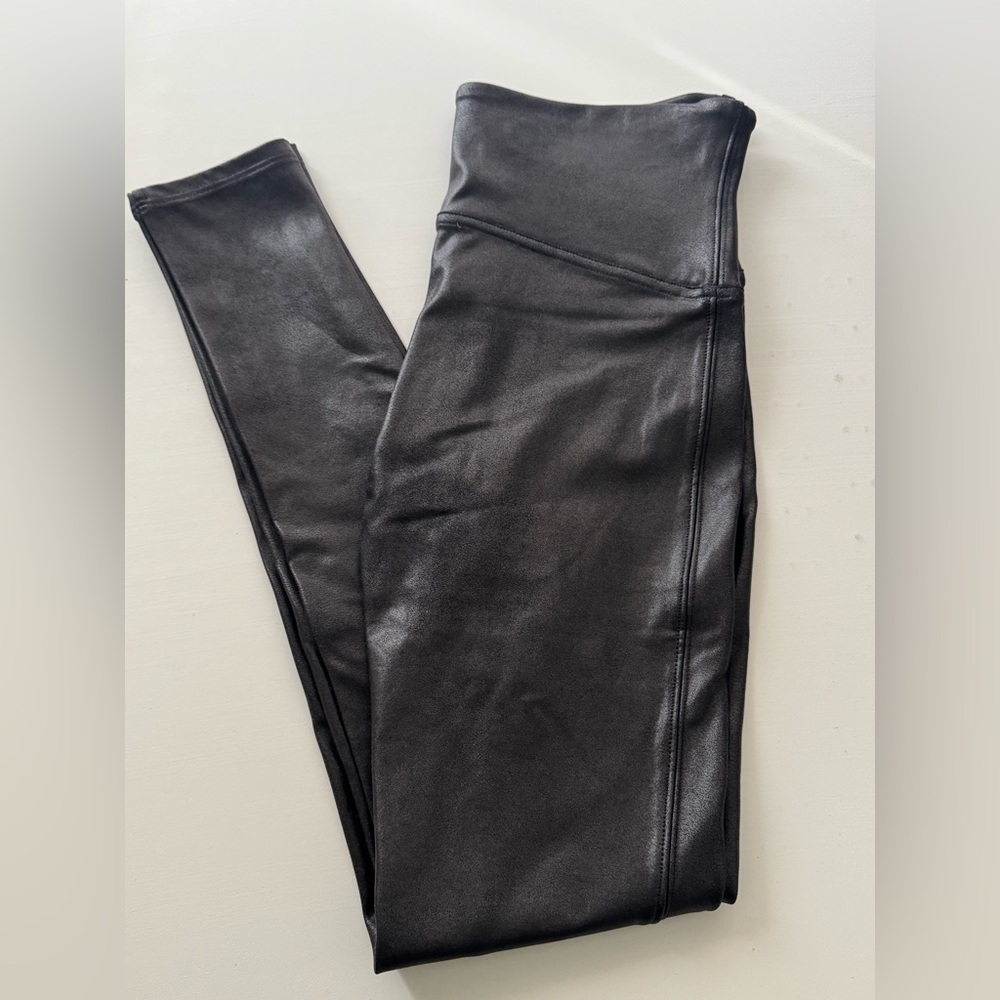 Spend faux leather leggings